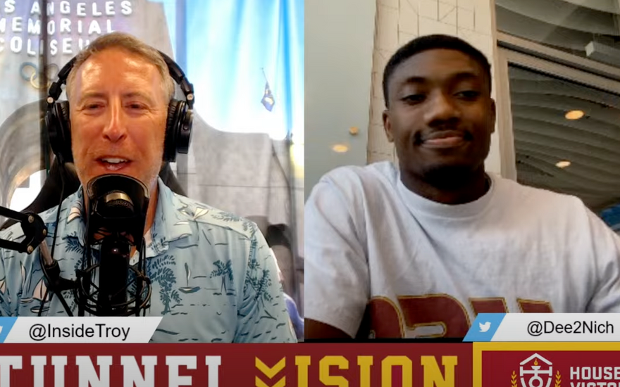 VIDEO: DeCarlos Nicholson Sits Down on The Peristyle Podcast to Talk USC Defense